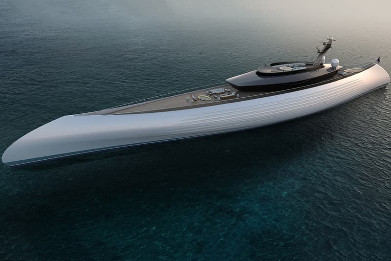 Oceanco 115 Meter Tuhura Superyacht Dubai International Boat Show Mega Yacht Big Yacht Charter Super Mega Yacht For Hire Luxury Yacht