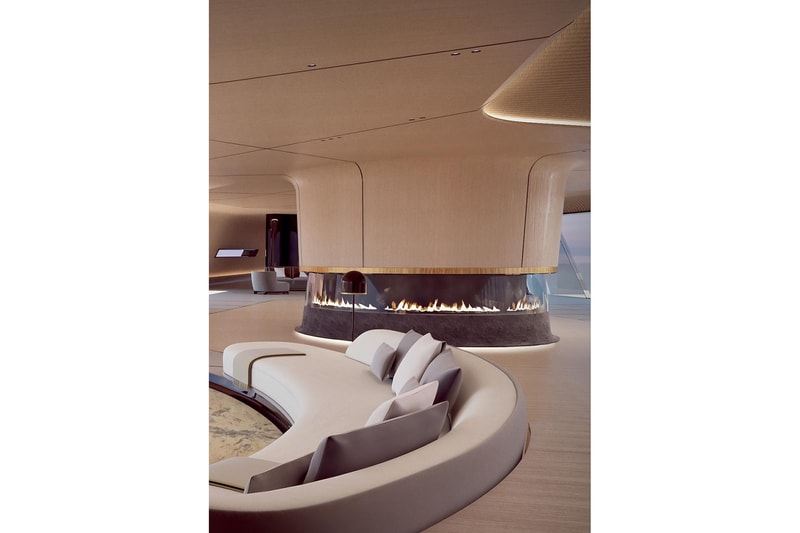 Oceanco 115 Meter Tuhura Superyacht Dubai International Boat Show Mega Yacht Big Yacht Charter Super Mega Yacht For Hire Luxury Yacht