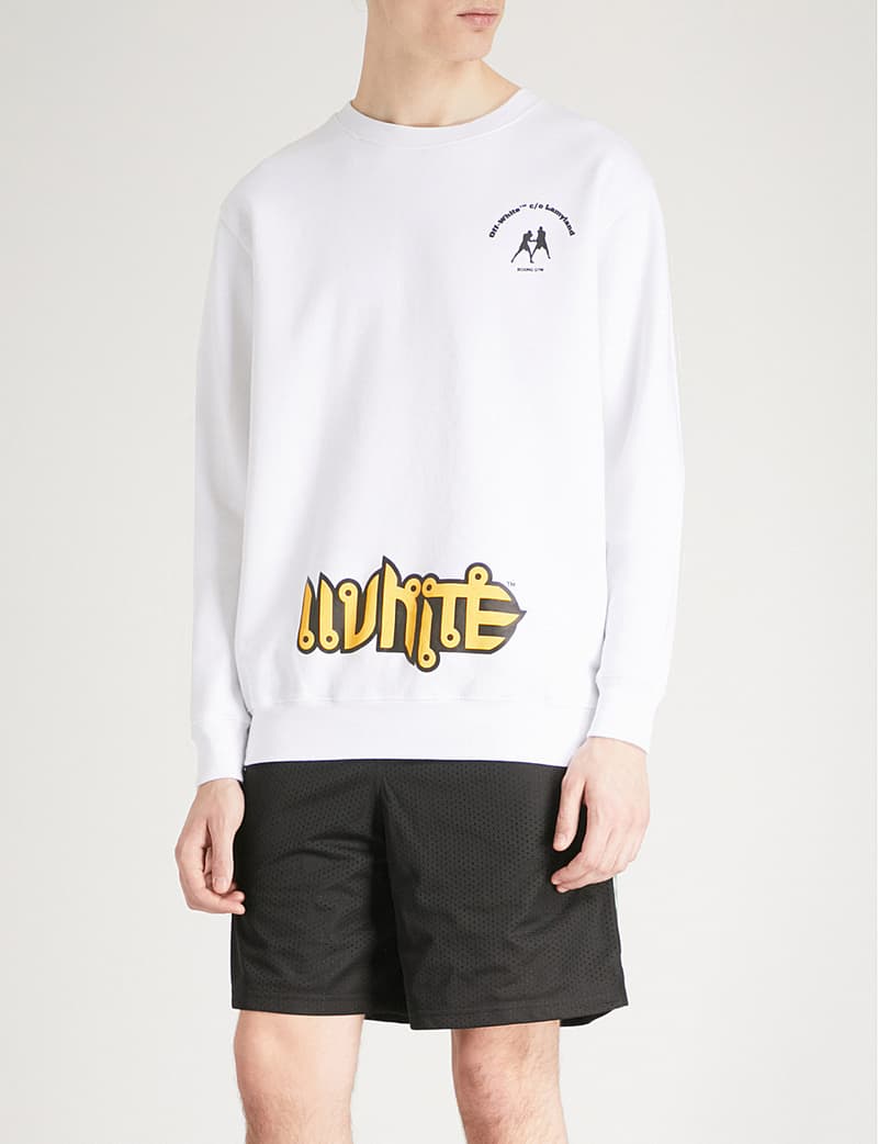 Off White Lamyland Michele Lamy Boxing Selfridges Virgil Abloh White Black Yellow