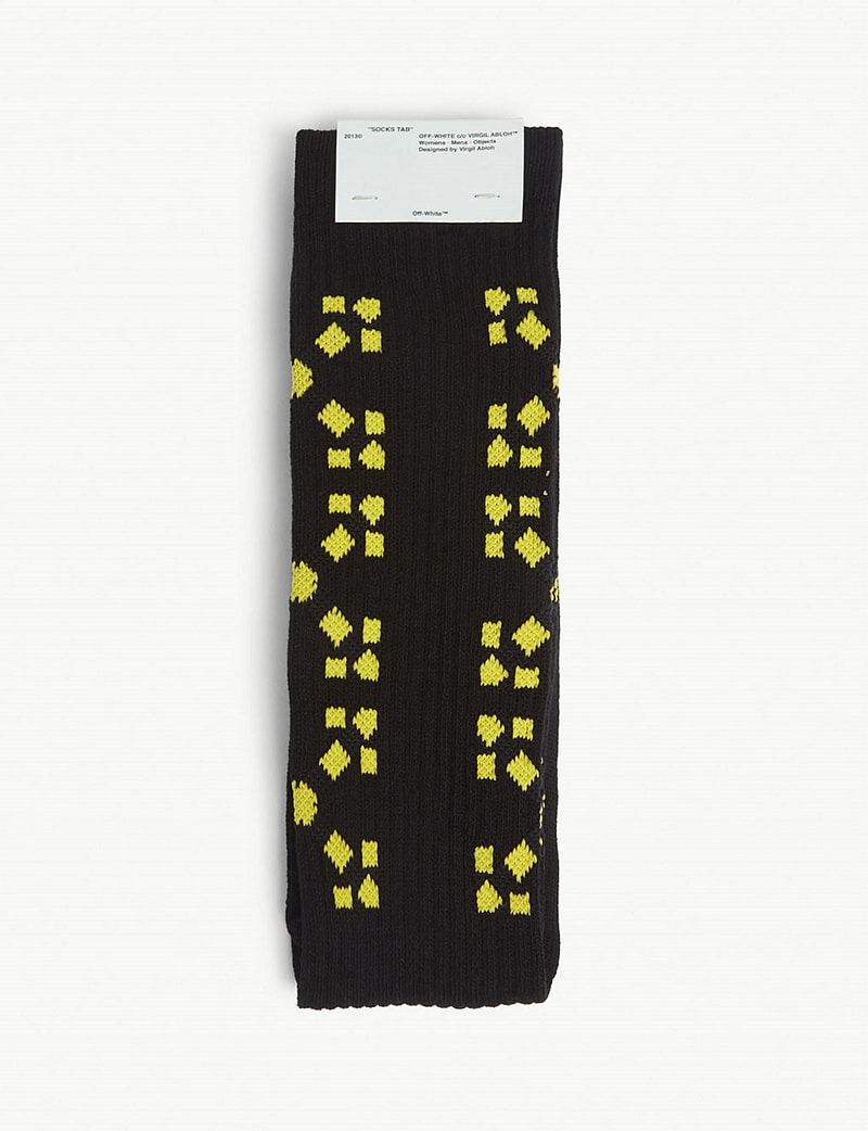 Off White Lamyland Michele Lamy Boxing Selfridges Virgil Abloh White Black Yellow