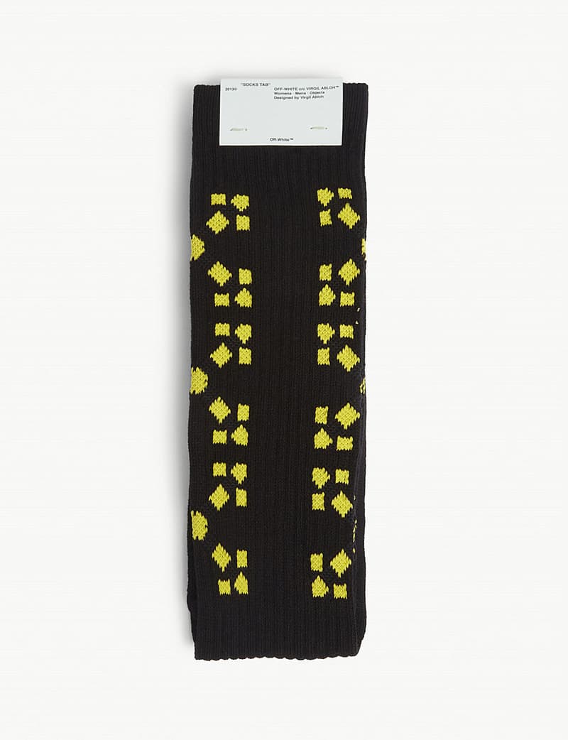 Off White Lamyland Michele Lamy Boxing Selfridges Virgil Abloh White Black Yellow