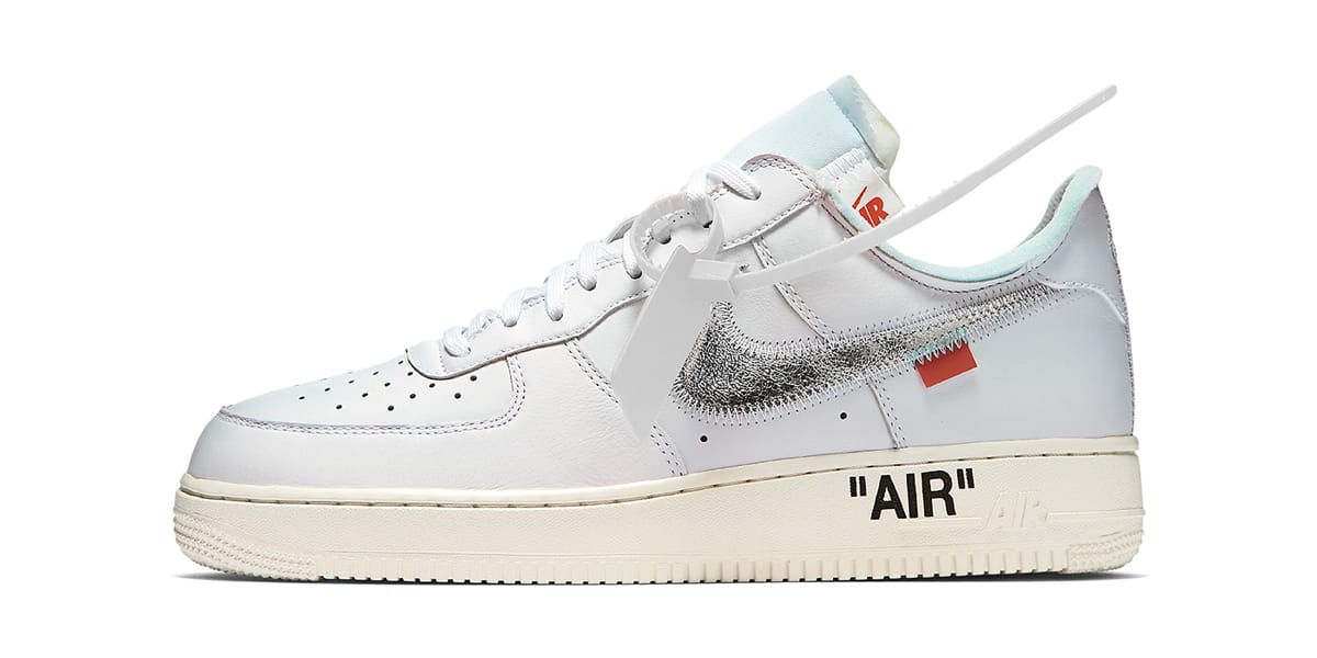 off white air force ones white