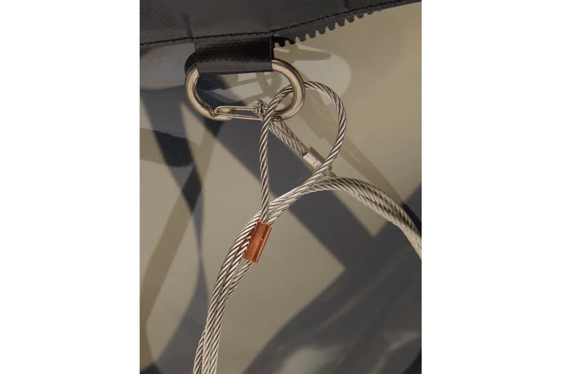 Off-White™ PVC caryall tote bag black translucent purchase available now
