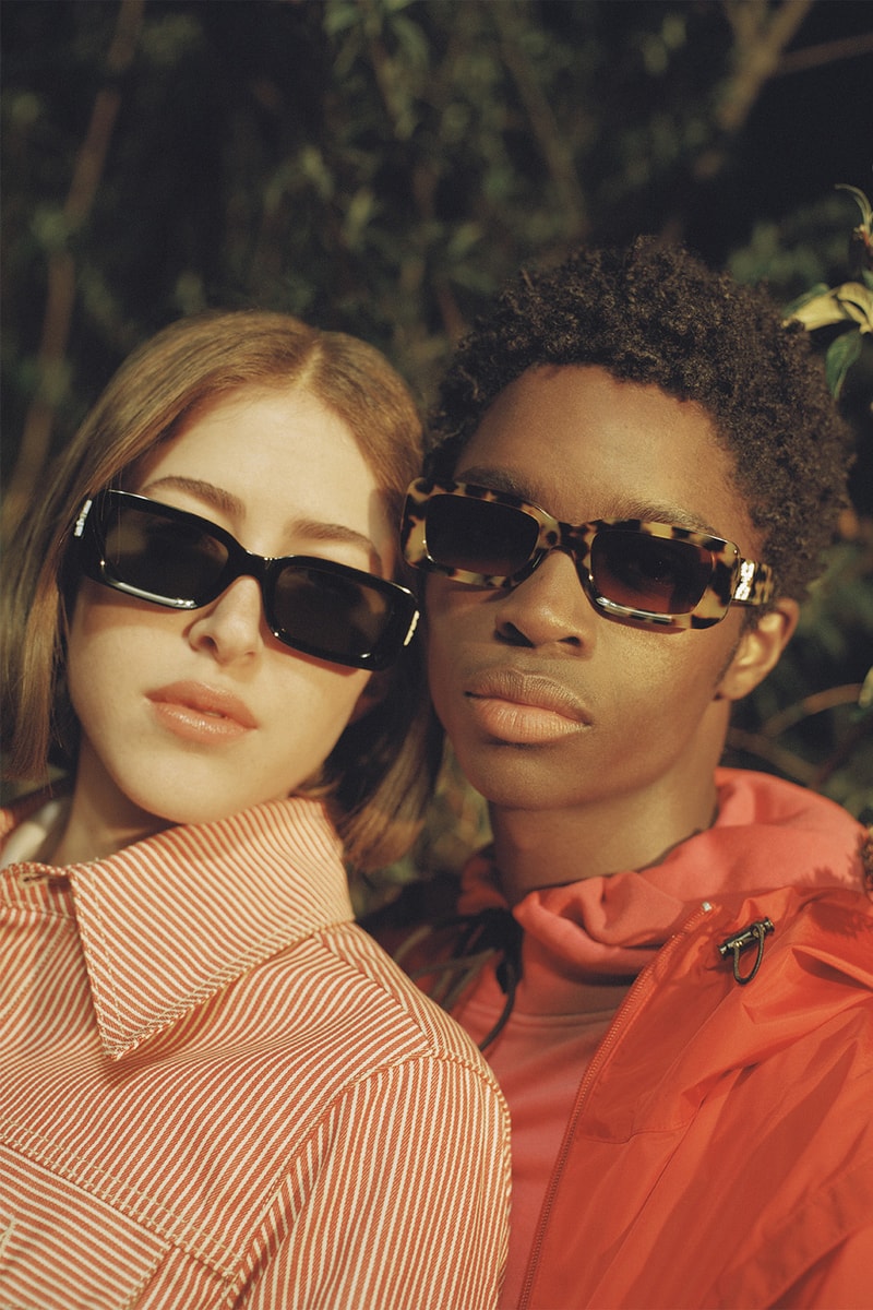 Off White Virgil Abloh Sunglass Hut capsule collection release date info drop sunglasses