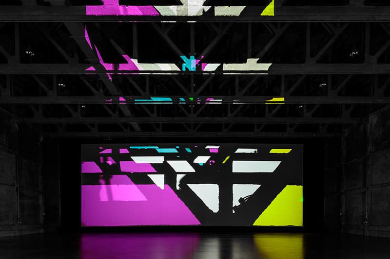 olafur eliasson reality projector marciano art foundation abstract art installation theater gallery los angeles california design