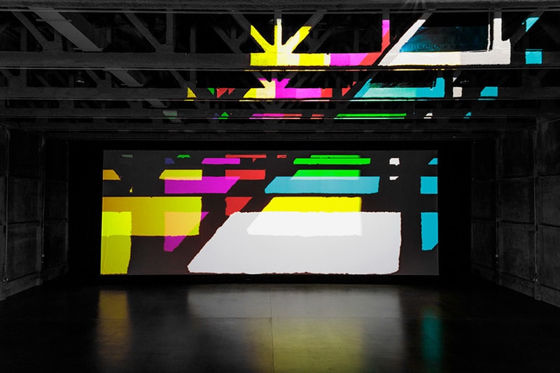 olafur eliasson reality projector marciano art foundation abstract art installation theater gallery los angeles california design