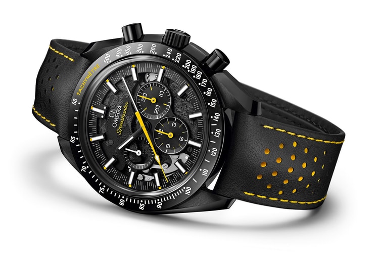 OMEGA Delivers Striking Black Speedmaster Dark Side of the Moon Apollo 8