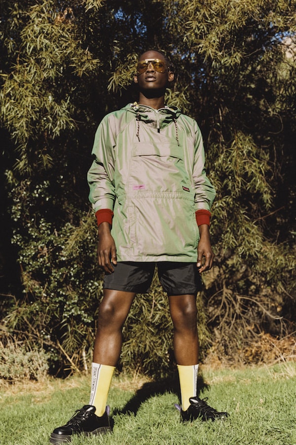 Opening Ceremony Columbia Spring 2018 Lookbooks Jacket Vest Anorak Pant Hat Short Shirt