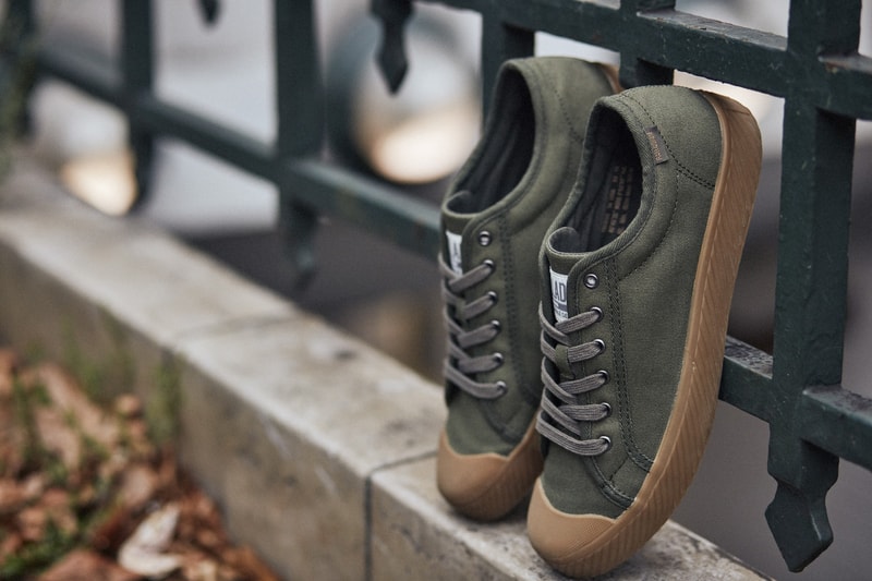 Palladium sneaker footwear shoe boot military ax_eon pampa high lite k crushion knit canvas collection capsule pallaphoenix paris phoenix ss18 fw18 spring summer fall winter 2018 preview teaser white