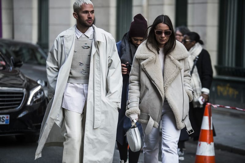 It Was Monochrome vs. Rainbow Fits for Paris Fashion Week Fall/Winter 2018 Street Style