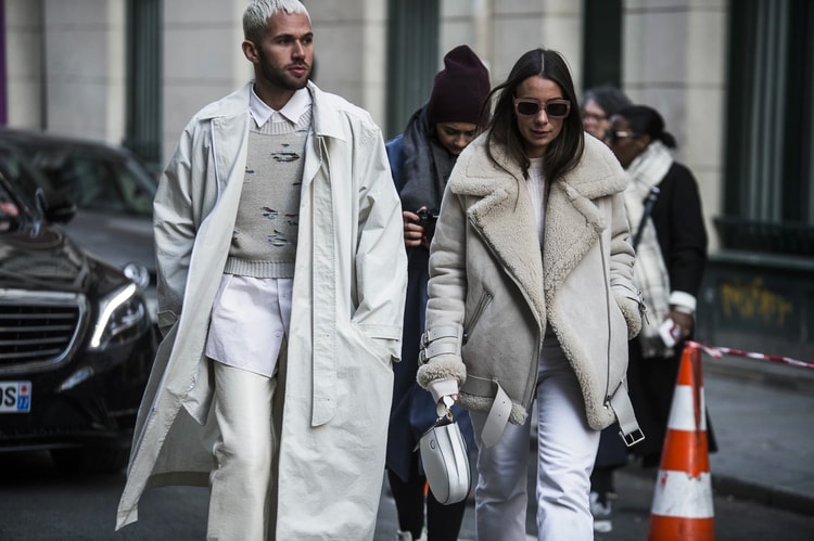 It Was Monochrome vs. Rainbow Fits for Paris Fashion Week Fall/Winter 2018 Street Style
