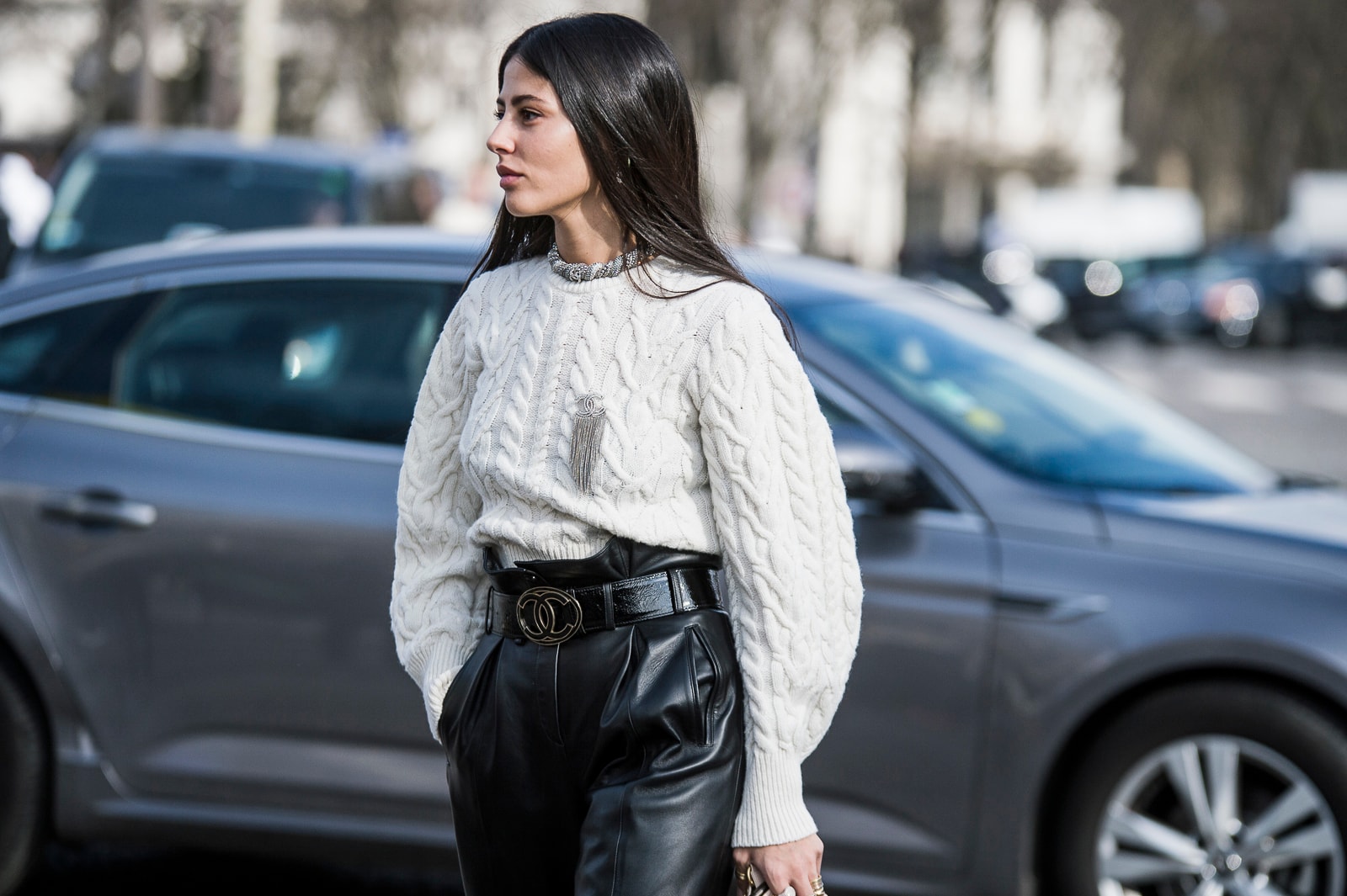 Paris Fashion Week Fall/Winter 2018 Streetsnaps Part 2 Street Style