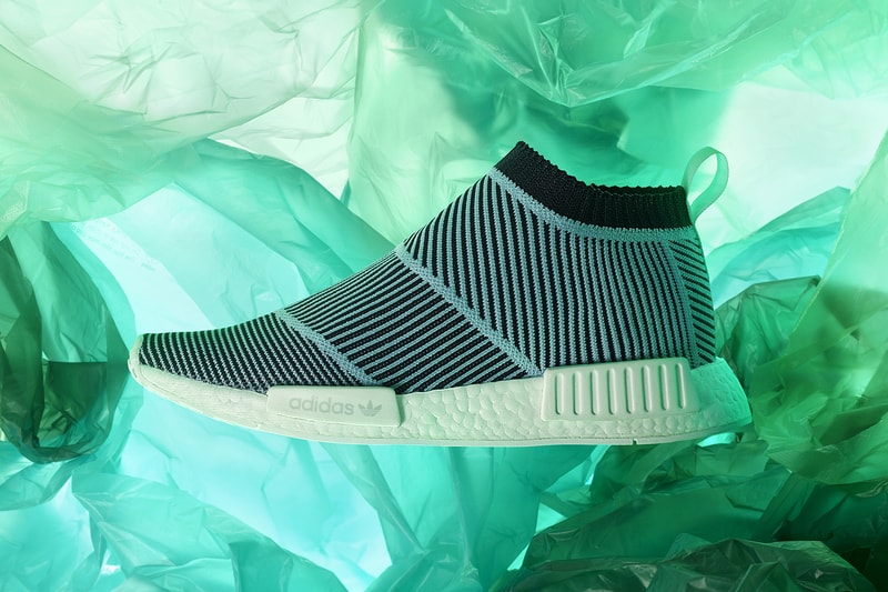 Parley adidas Originals NMD City Sock cs1 march 31 2018 release date info drop sneakers shoes footwear CS1 Parley Ocean Plastic yarn black blue white