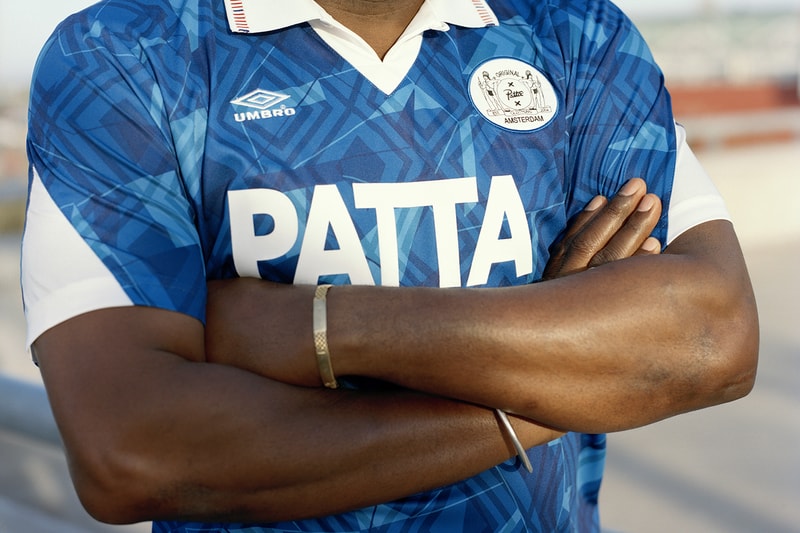 Patta Umbro Spring/Summer 2018 Collaboration Soccer Kit Football Jersey Stanley Menzo Ajax Amsterdam London Kyle Weeks