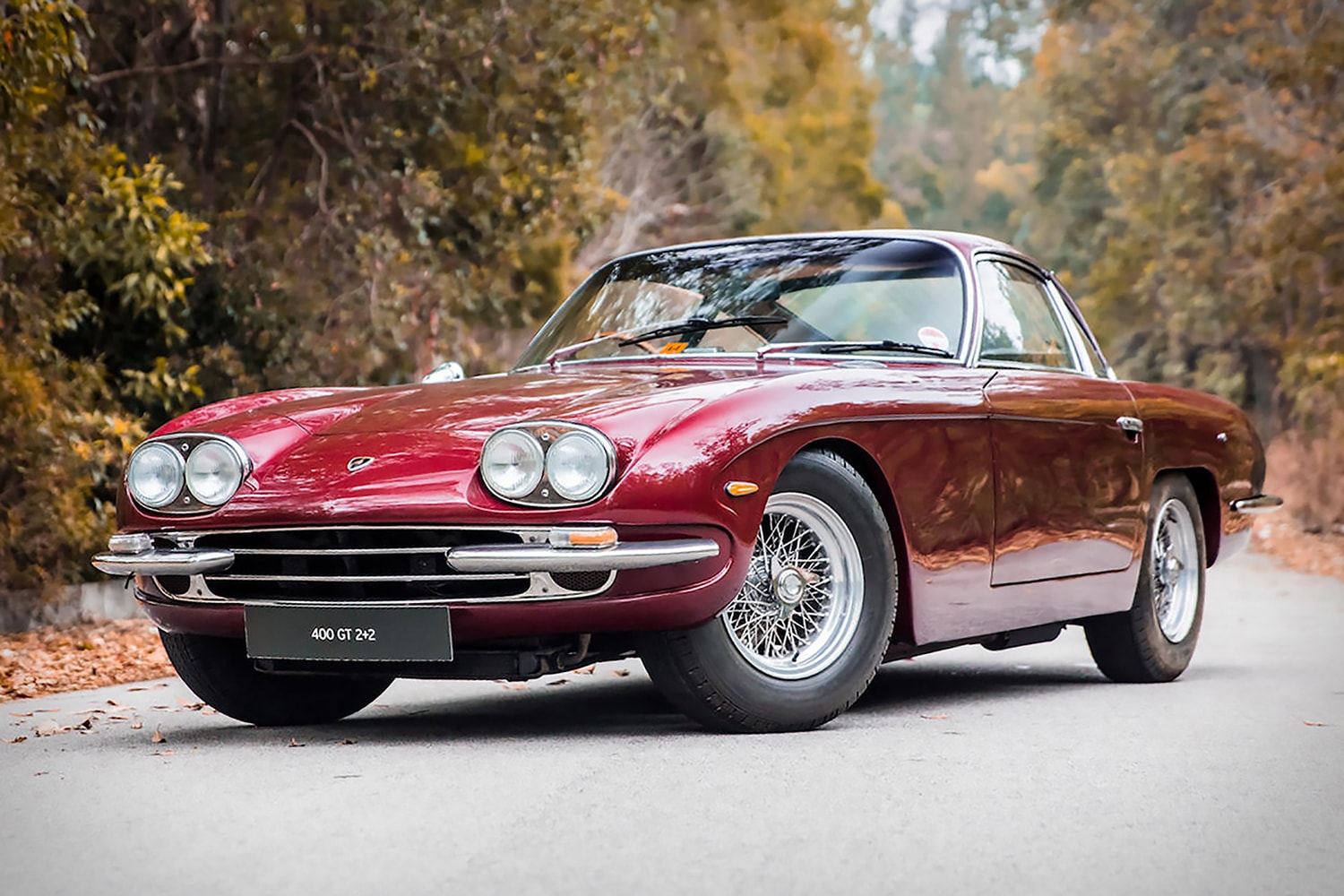 Paul McCartney 1967 Lamborghini 400 GT For Sale auction beatles vintage car bonhams