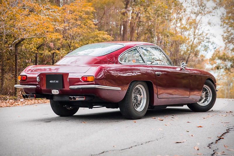 Paul McCartney 1967 Lamborghini 400 GT For Sale auction beatles vintage car bonhams
