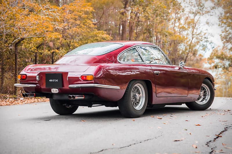 Paul McCartney 1967 Lamborghini 400 GT For Sale auction beatles vintage car bonhams