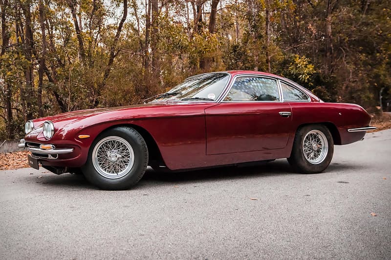 Paul McCartney 1967 Lamborghini 400 GT For Sale auction beatles vintage car bonhams