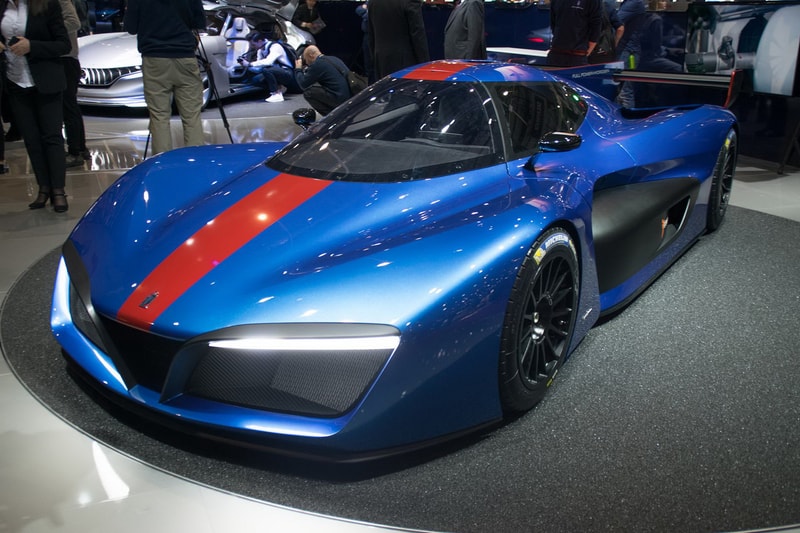 Pininfarina Hydrogen-Powered H2 Speed Track Car automotive Geneva Motor Show 2018 Le Mans