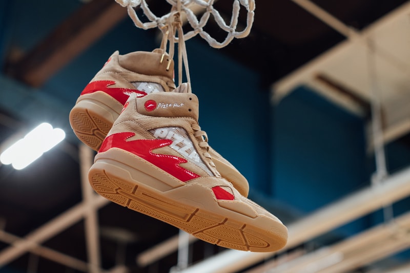 pizza hut pietop 2 closer look sneakers basketball red marinara wheat patent nubuck leather suede wax ncaa march madness