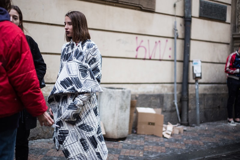 Prague Fashion Week Street Style Fall Winter 2018 Round 2
