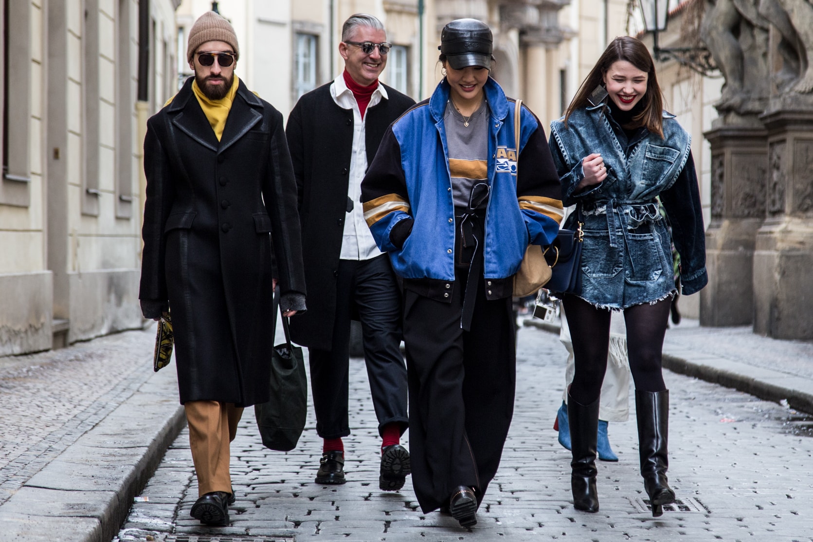 Prague Fashion Week Street Style Fall Winter 2018 Round 2