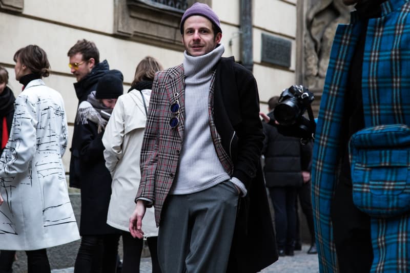 Prague Fashion Week Street Style Fall/Winter 2018 Round 3