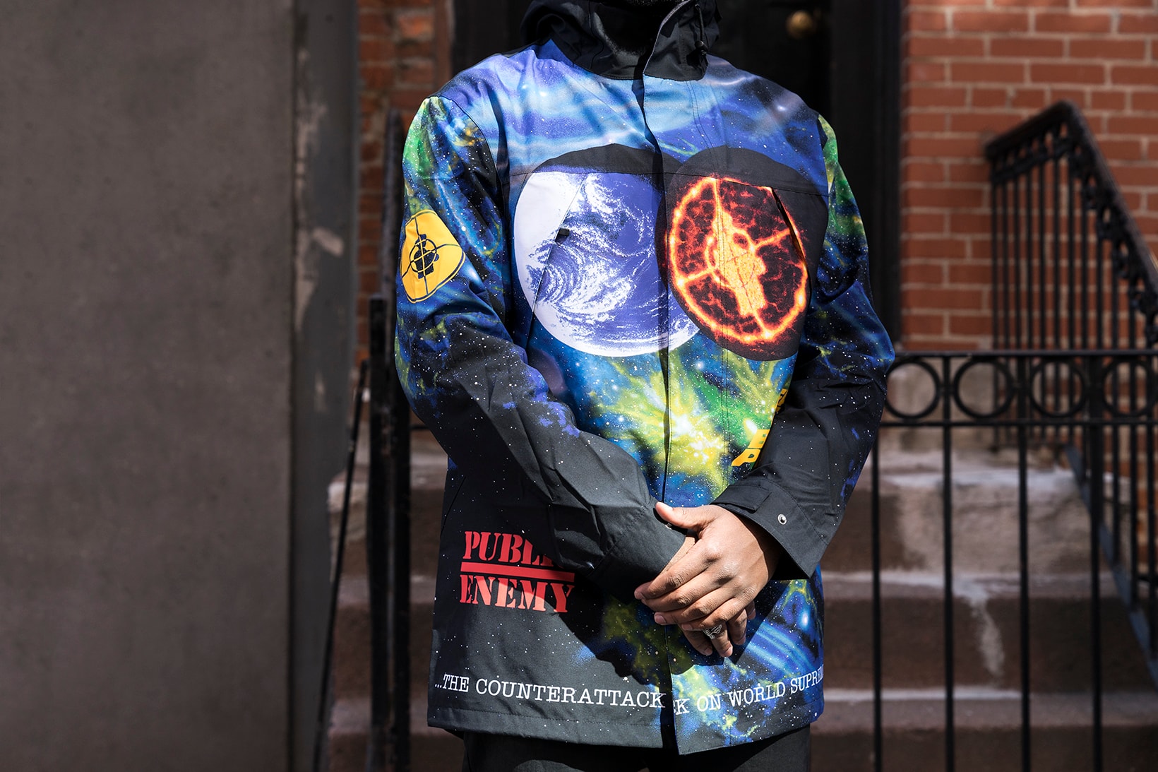Supreme Public Enemy UNDERCOVER Collab New York City Street Style Street Snaps