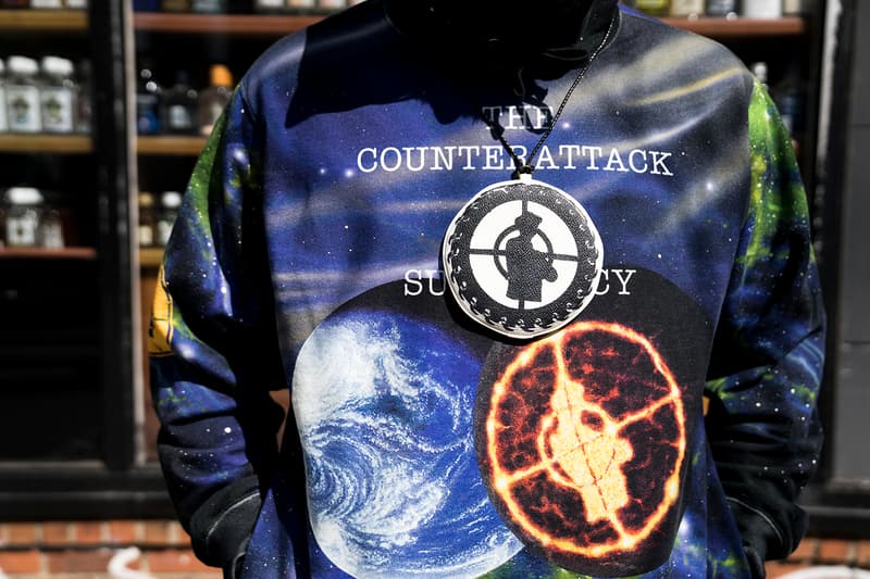 Supreme Public Enemy UNDERCOVER Collab New York City Street Style Street Snaps