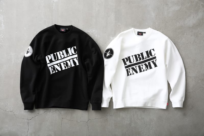 supreme public enemy tee white