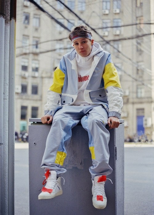 RANDOMEVENT Spring Summer 2018 ADHD Lookbook collection release date info drop china track suit pant jacket branding logo