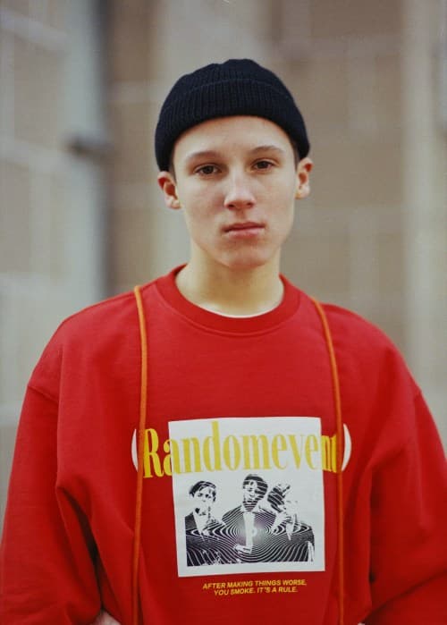 RANDOMEVENT Spring Summer 2018 ADHD Lookbook collection release date info drop china track suit pant jacket branding logo