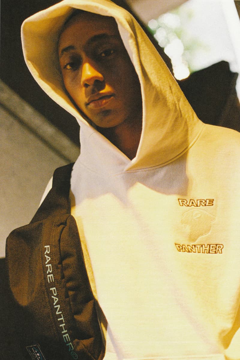 Rare Panther Spring 2018 Lookbook Cut & Sew Custom Made Pieces Bags Track Suits Shorts Jerseys Hats streetwear Act 011 Neo-America