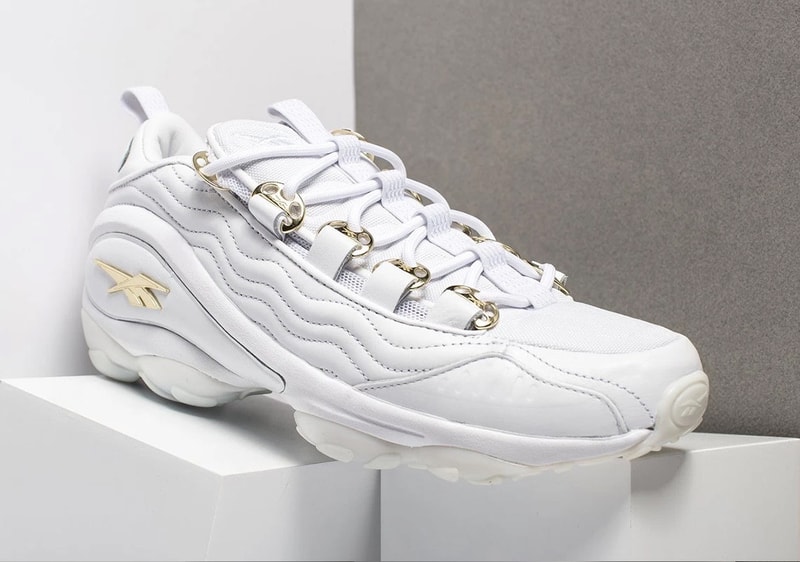 Reebok DMX Run 10 White Gold Release Info Sneakers Footwear