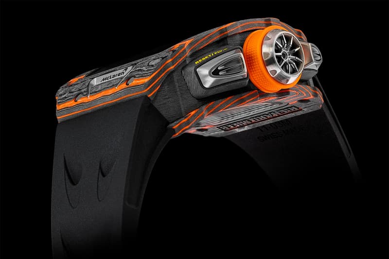 Richard Mille RM 11 03 McLaren Automatic Flyback Chronograph watch black orange release date info drop