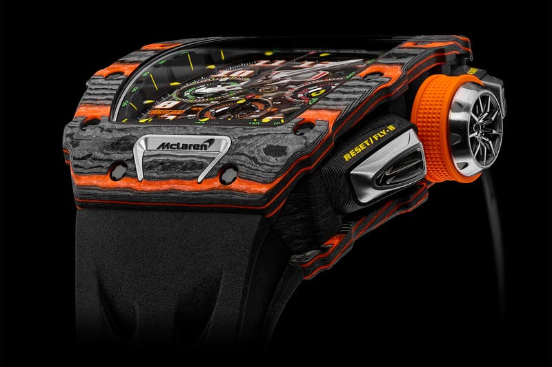 Richard Mille RM 11 03 McLaren Automatic Flyback Chronograph watch black orange release date info drop