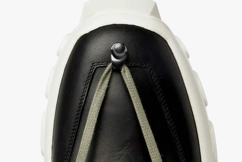 Rick Owens DIRT Hiking Boot Spring Summer 2018 Collection black leather release info
