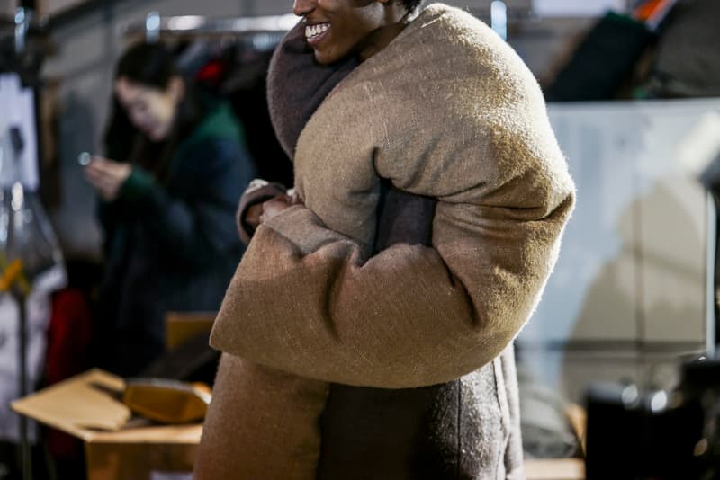 Rick Owens Fall/Winter 2018 Paris Fashion Week Backstage Imagery