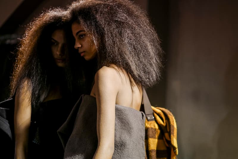 Rick Owens Fall/Winter 2018 Paris Fashion Week Backstage Imagery