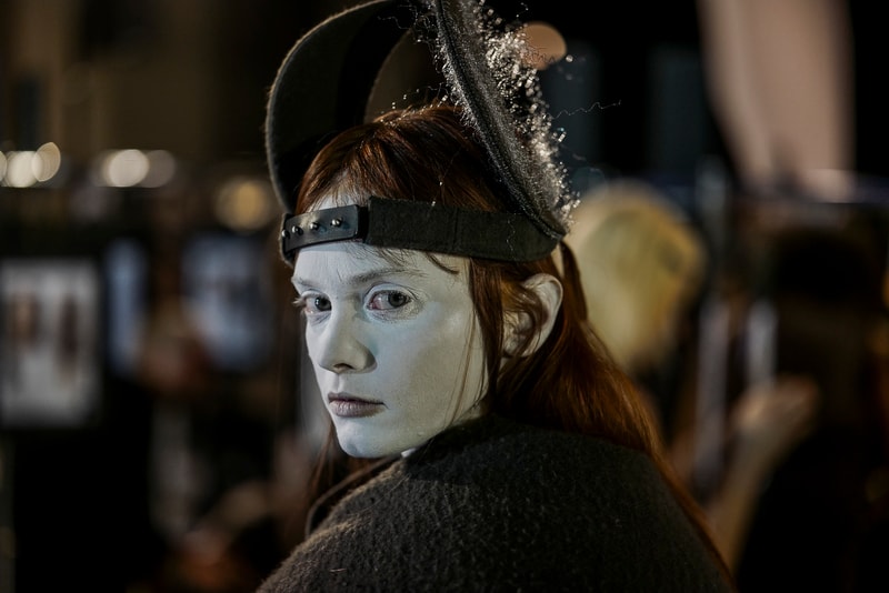 Rick Owens Fall/Winter 2018 Paris Fashion Week Backstage Imagery