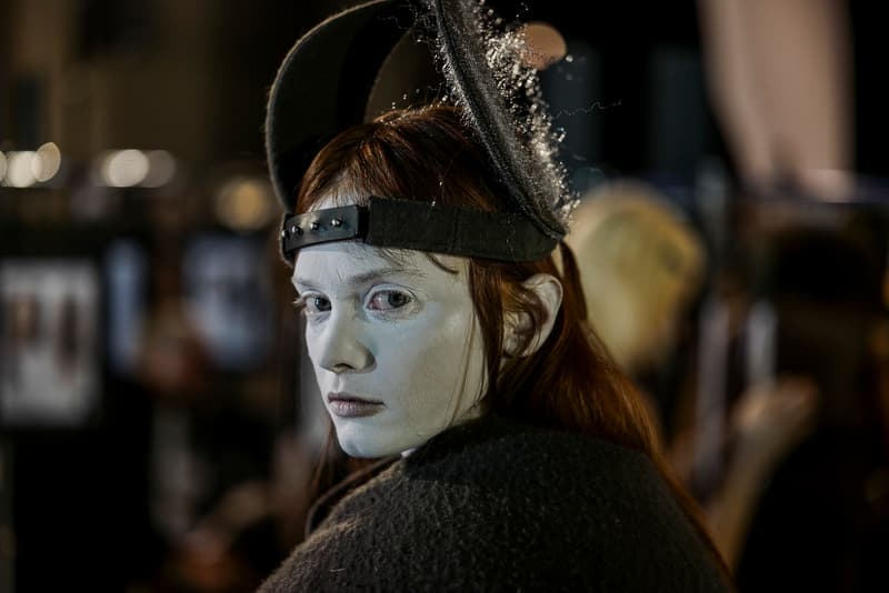 Rick Owens Fall/Winter 2018 Paris Fashion Week Backstage Imagery