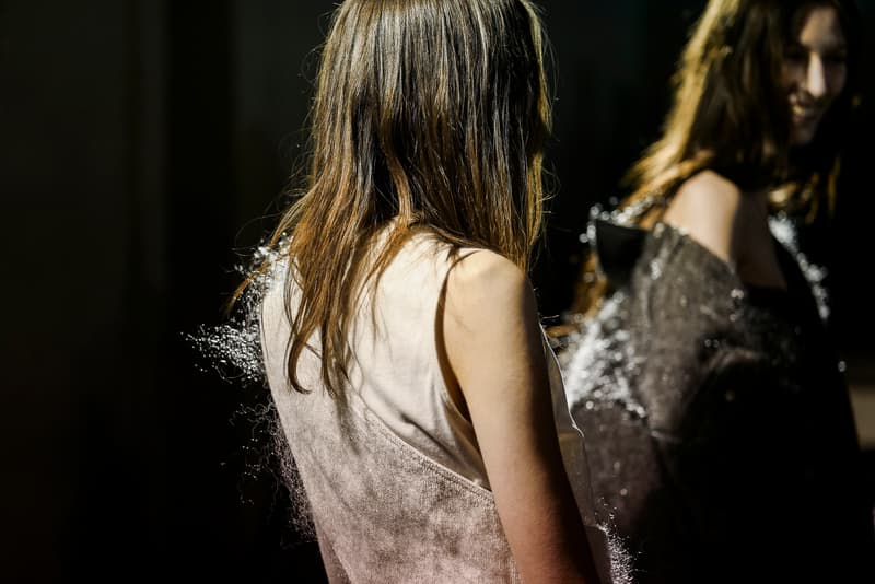 Rick Owens Fall/Winter 2018 Paris Fashion Week Backstage Imagery