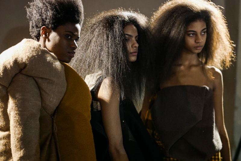 Rick Owens Fall/Winter 2018 Paris Fashion Week Backstage Imagery