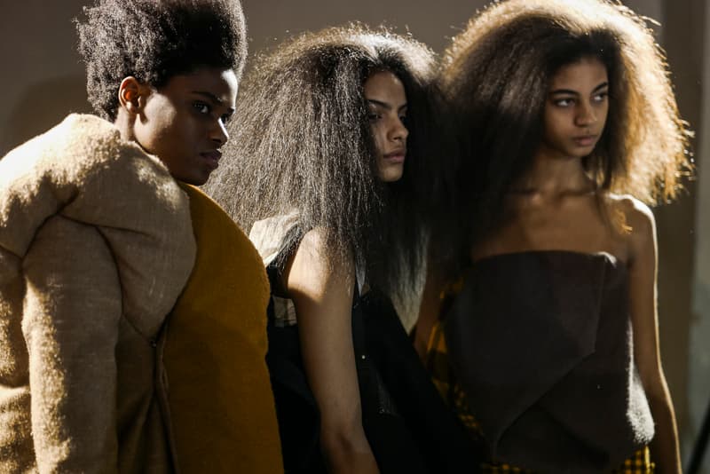 Rick Owens Fall/Winter 2018 Paris Fashion Week Backstage Imagery