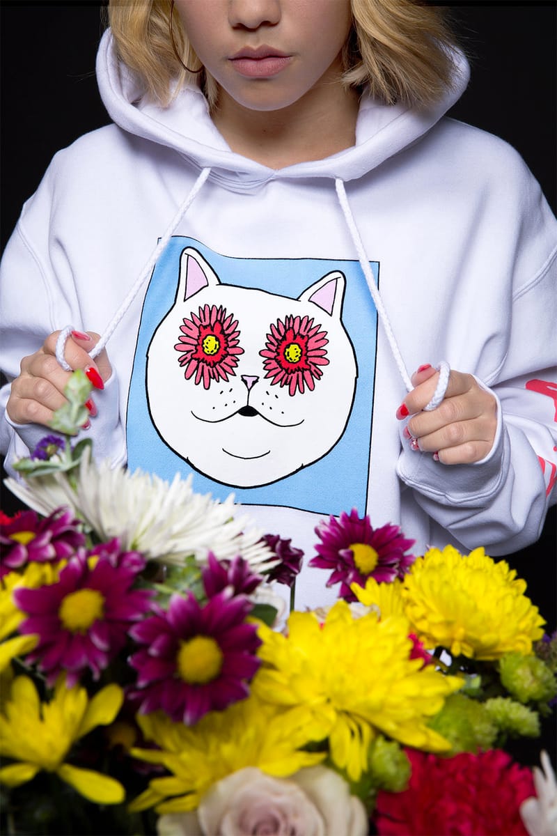 ripndip flower eyes hoodie