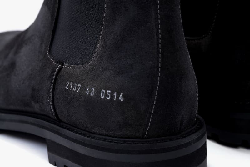 Roden Gray Common Projects Chelsea Boot release info grey suede 10 year anniversary