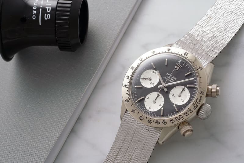 Rolex Daytona White Gold Auction Charity One Of A Kind Unique 1-of-1 Phillips Daytona Ultimatum John Goldberger