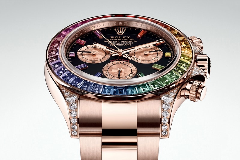 Rolex Rainbow Daytona Everose Gold Ref 116595 release date info drop watch