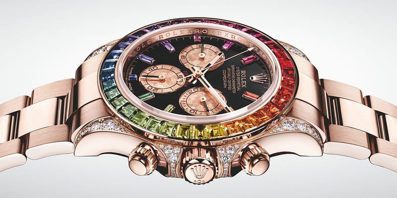 Rolex Rainbow Daytona | Rolex cosmograph daytona, Daytona watch, Michael  kors watch