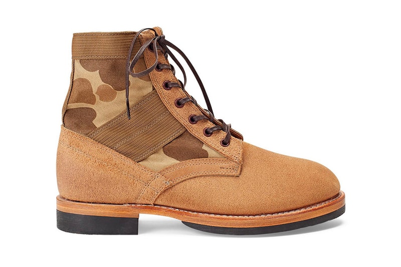 Ralph Lauren RRL Brand Boot camo military workwear footwear release info